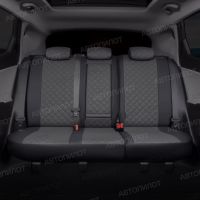 Чехлы Автопилот Экокожа Ромб на Nissan Tiida седан 2004-2014 г.в. Чехлы Автопилот Экокожа Ромб на Nissan Tiida седан 2004-2014 г.в.