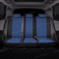 Чехлы Автопилот Экокожа Ромб на Nissan Tiida седан 2004-2014 г.в. Чехлы Автопилот Экокожа Ромб на Nissan Tiida седан 2004-2014 г.в.