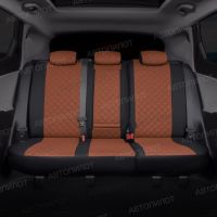 Чехлы Автопилот Экокожа Ромб на Nissan Tiida седан 2004-2014 г.в. Чехлы Автопилот Экокожа Ромб на Nissan Tiida седан 2004-2014 г.в.