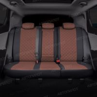 Чехлы Автопилот Экокожа Ромб на Nissan Tiida седан 2004-2014 г.в. Чехлы Автопилот Экокожа Ромб на Nissan Tiida седан 2004-2014 г.в.