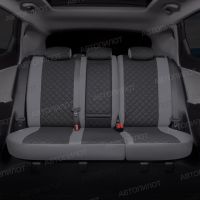 Чехлы Автопилот Экокожа Ромб на Nissan Tiida седан 2004-2014 г.в. Чехлы Автопилот Экокожа Ромб на Nissan Tiida седан 2004-2014 г.в.