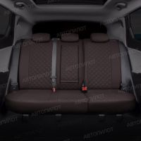 Чехлы Автопилот Экокожа Ромб на Nissan Tiida седан 2004-2014 г.в. Чехлы Автопилот Экокожа Ромб на Nissan Tiida седан 2004-2014 г.в.