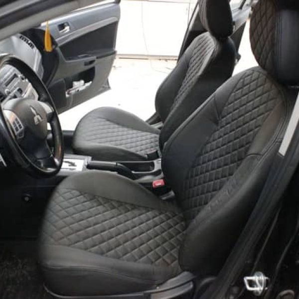 Чехлы Автопилот на Mitsubishi Lancer X 10 хэтчбек 2008-2011 г.в. Чехлы Автопилот на Mitsubishi Lancer X 10 хэтчбек 2008-2011 г.в.