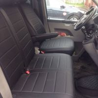 Чехлы Автопилот на Volkswagen Transporter T6 (3 места) с 2015+ Чехлы Автопилот на Volkswagen Transporter T6 (3 места) с 2015+