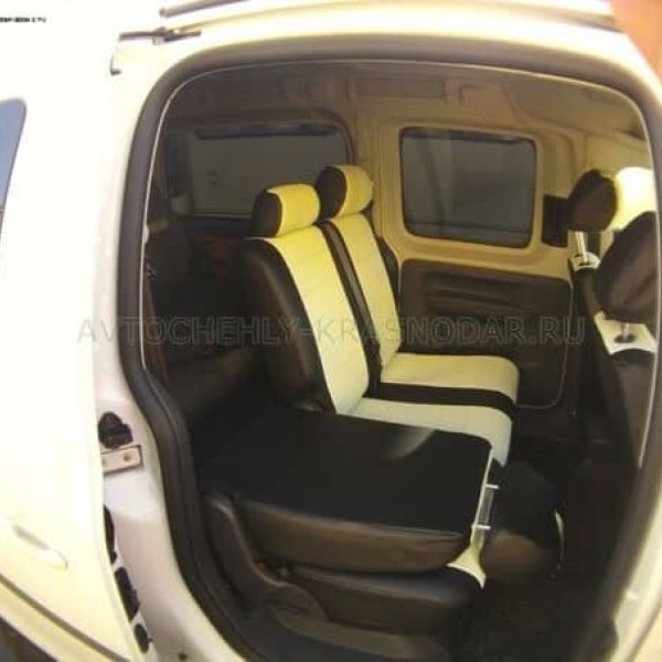 Чехлы Автопилот на Volkswagen Caddy (5 мест) 2004-2015 г.в. Чехлы Автопилот на Volkswagen Caddy (5 мест) 2004-2015 г.в.