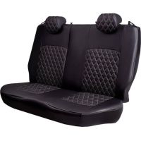 Чехлы Экокожа Турин Ромб на Nissan Tiida седан 2004-2014 г.в. Чехлы Экокожа Турин Ромб на Nissan Tiida седан 2004-2014 г.в.