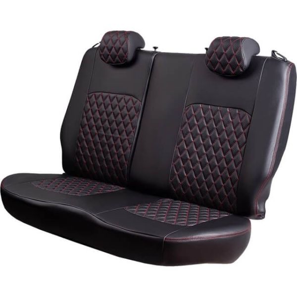 Чехлы Экокожа Турин Ромб на Nissan Tiida седан 2004-2014 г.в. Чехлы Экокожа Турин Ромб на Nissan Tiida седан 2004-2014 г.в.