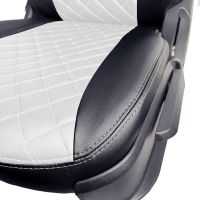 Чехлы Экокожа Ромб на Mitsubishi ASX Чехлы Экокожа Ромб на Mitsubishi ASX