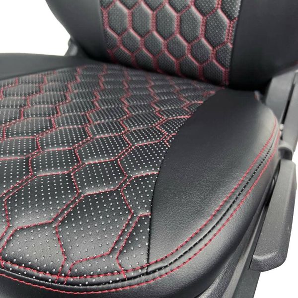 Чехлы Экокожа Ромб на Mitsubishi ASX Чехлы Экокожа Ромб на Mitsubishi ASX